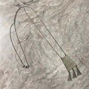 Long Aztec/chevron style necklace